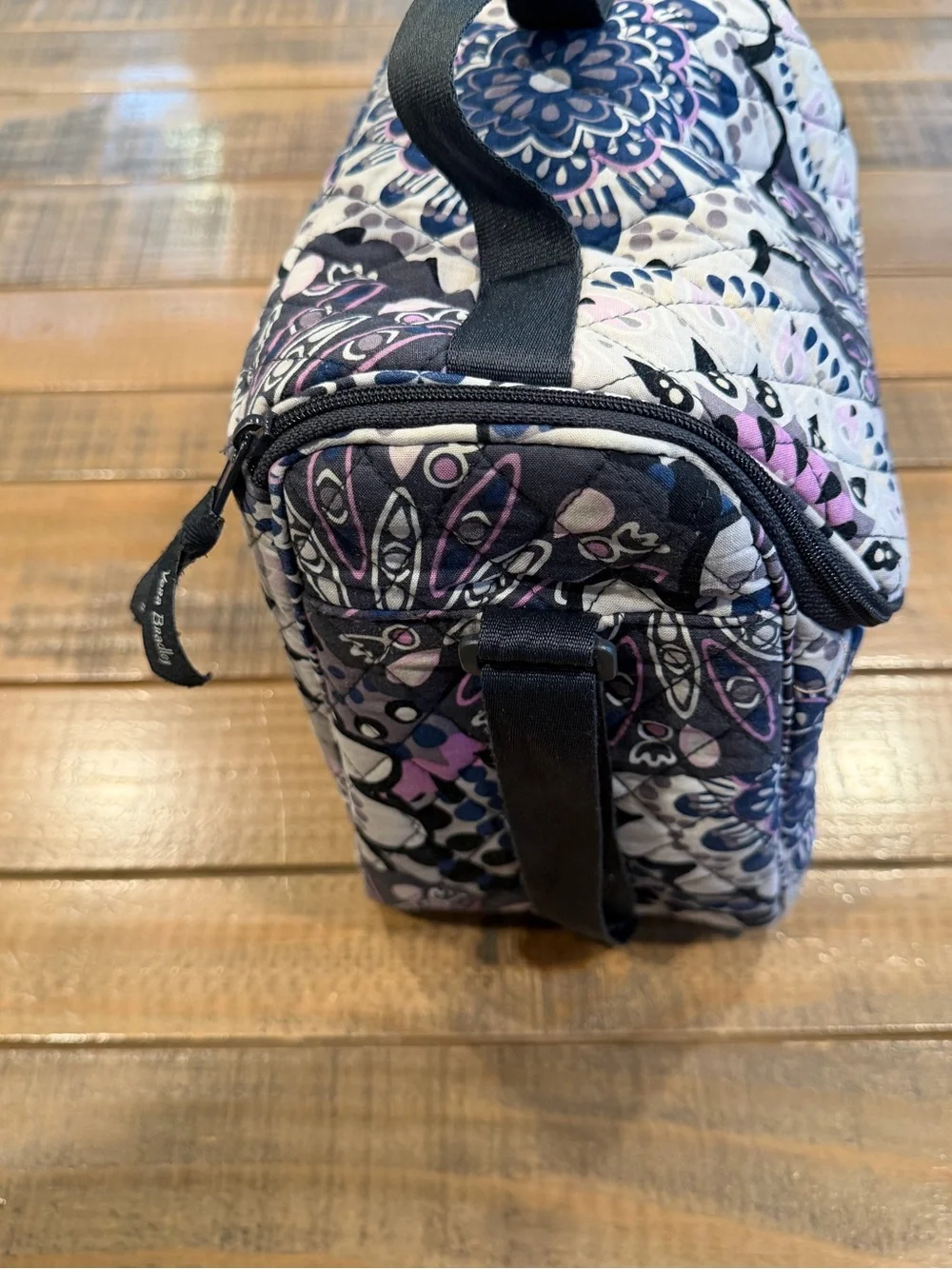 Vera Bradley Quilted Lunch Crossbody Bag in Mimosa Medallion, Insulated Cooler